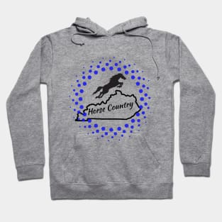 Kentucky is Horse Country with Jumping Horse Hoodie